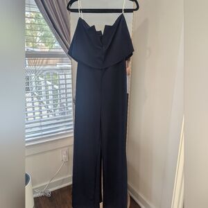 Elegant Navy Jumpsuit